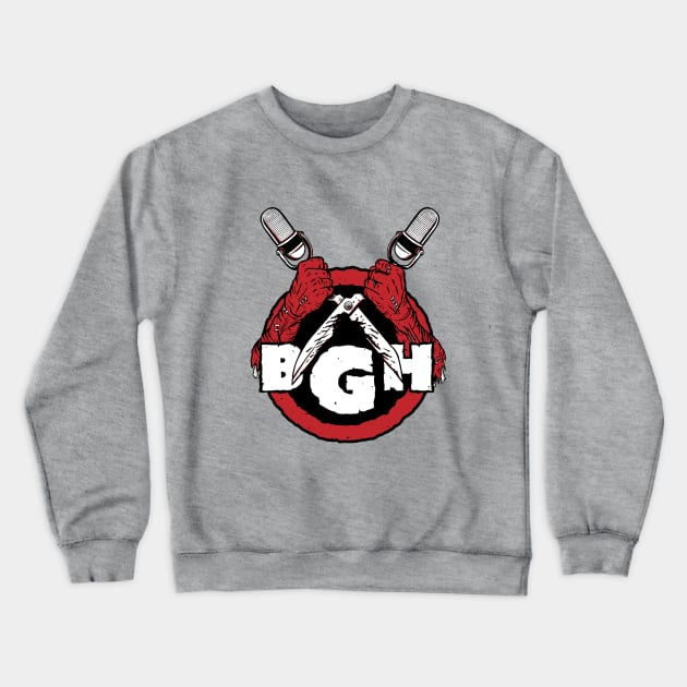 Bloody Good Horror Logo Crewneck Sweatshirt by Bloody Good Horror Spooky Store